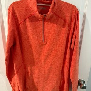 Gander Mountain Women's Orange Half-Zip Sweatshirt